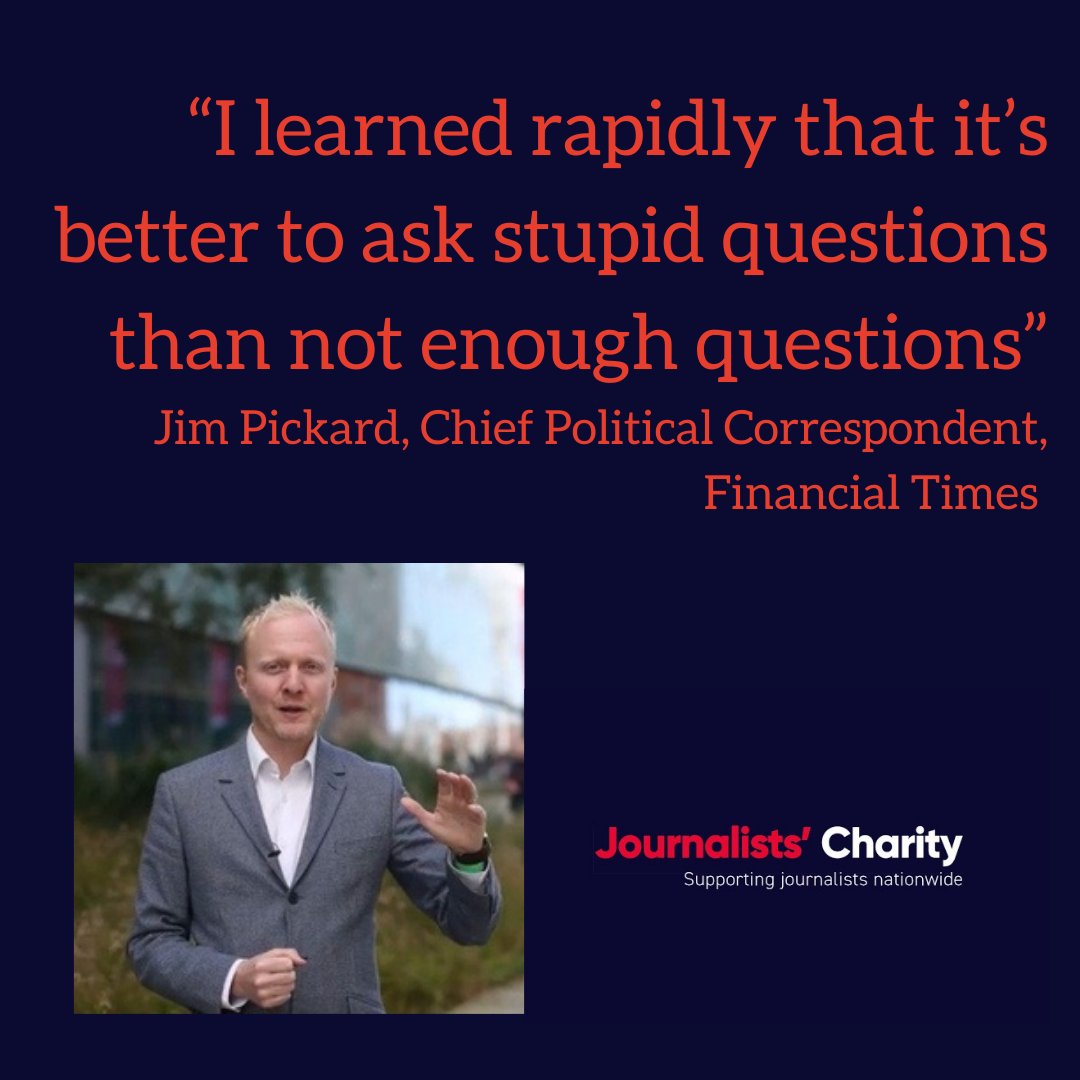 JournoCharity's tweet photo. Some #FirstJournoJob advice from @FT @PickardJE 👀
Remember, if you are an early-career journalist and struggling with some of the costs of starting out, the First Jobs Fund could help!
More info/ how to apply here: https://t.co/jVuK0GwyyS https://t.co/wnwR8qNWeQ