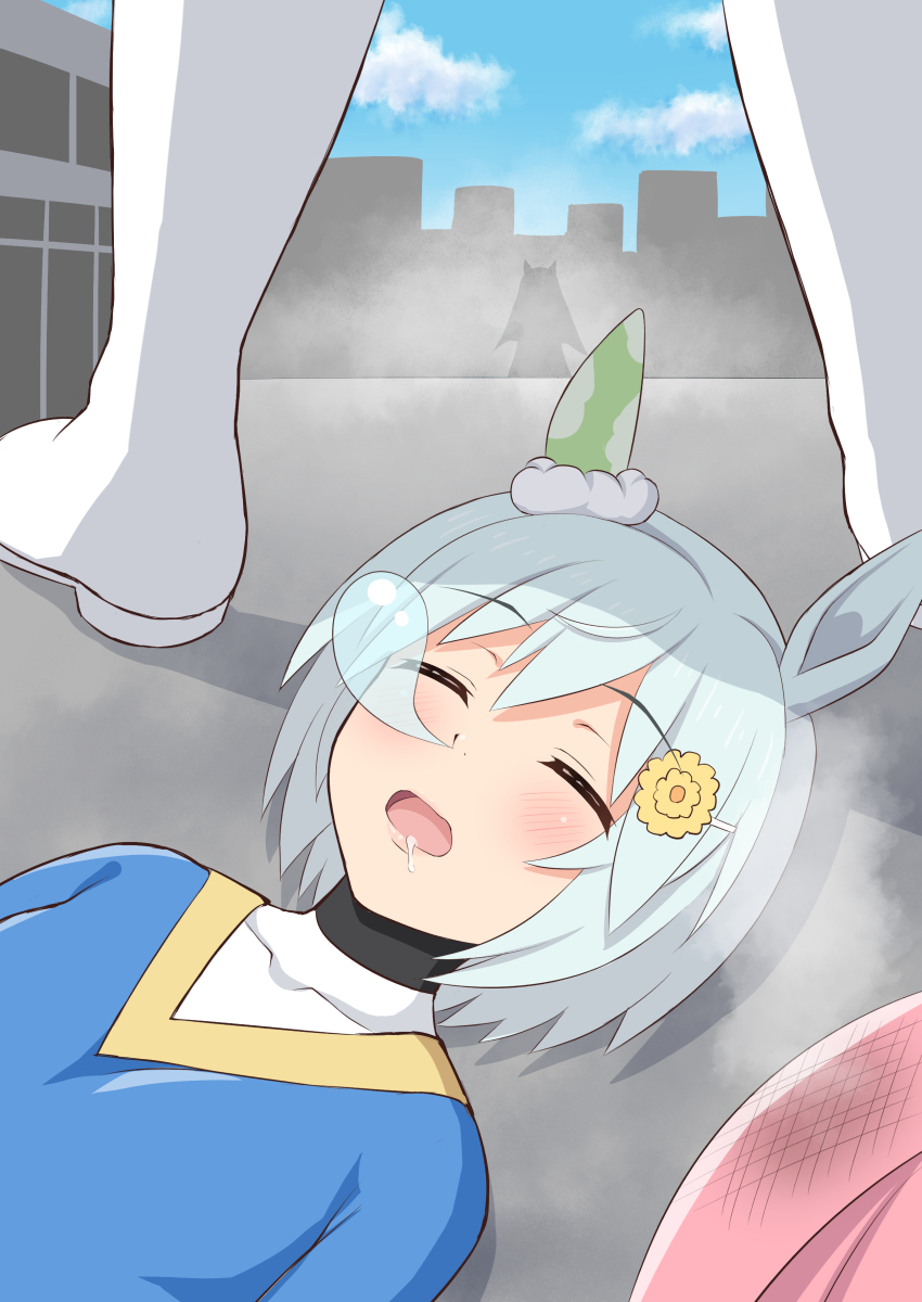 お誕生日おめでとうございます!🥳🎉🎂🍕
(戦闘中に寝てしまうセイウンスカイ)
#セイウンスカイ生誕祭2021 #ウマ娘 #セイウンスカイ 