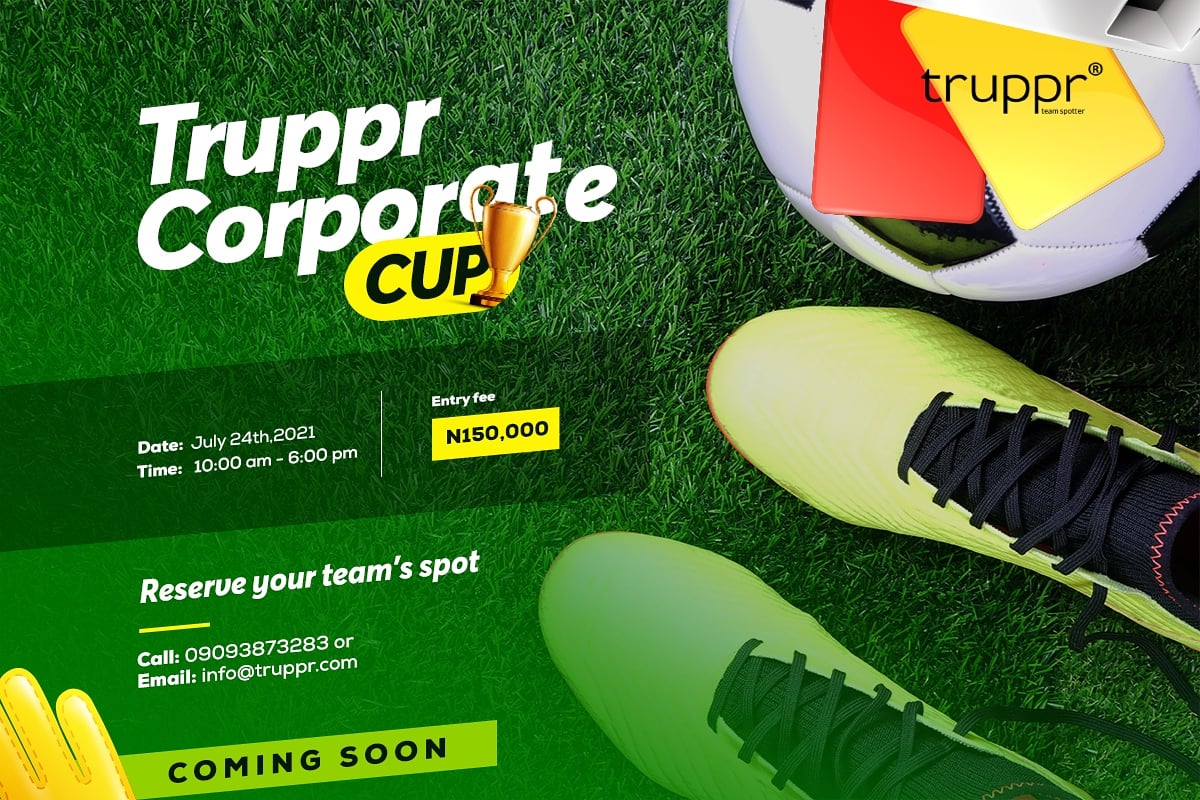 truppr on Twitter: &quot;Truppr Corporate Cup is back. After the break due to  coronavirus pandemic. We can't wait to have fun with your organisation.…  https://t.co/kmF6ANs2rX&quot;