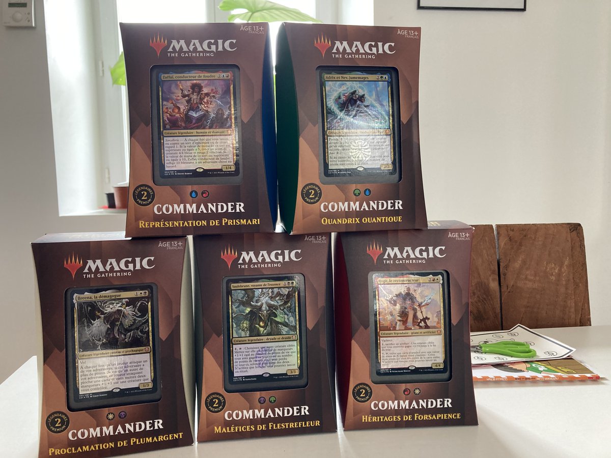 TorinoMTG's tweet photo. Regardez ce qu'on vous a concocté avec @asgardtcg pour cette semaine ! 

Les 5 packs Commander à gagner et c'est toujours super simple  ! 

1. Retweet 
2. Follow @TorinoMTG 
3. Follow @asgardtcg 

Et n'oubliez pas de passer sur https://t.co/JeD544zPpT pour faire vos emplètes ! https://t.co/crrJmfyNHu