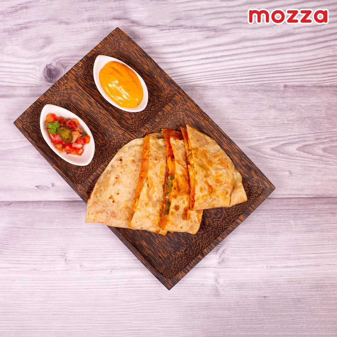 Loaded #quesadillas are our special. Be it the Veggie or any meat we are too generous with the stuffing.. 

#Mozza #Chennai is open for Deliveries/Take away from 12pm-3pm & 6PM-9pm 

#MozzaChennai #ChennaiFoodScene  #WhereChennaiEats #Zomato #Swiggy #Delivery #takeaway