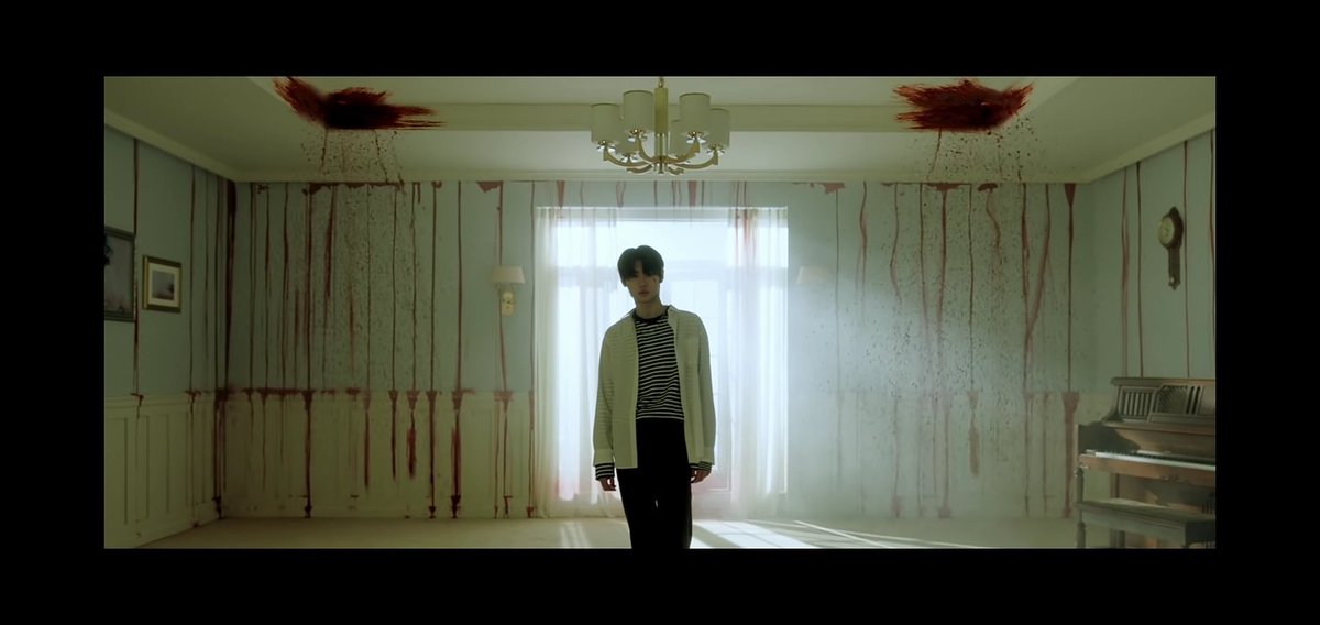 12.5. Same scene Bl00d starts pouring on the walls and ceiling where sunghoon is in. (Raining with blood on the walls.) From 3:27 #SUNGHOON  #ENHYPEN    #ENGENE