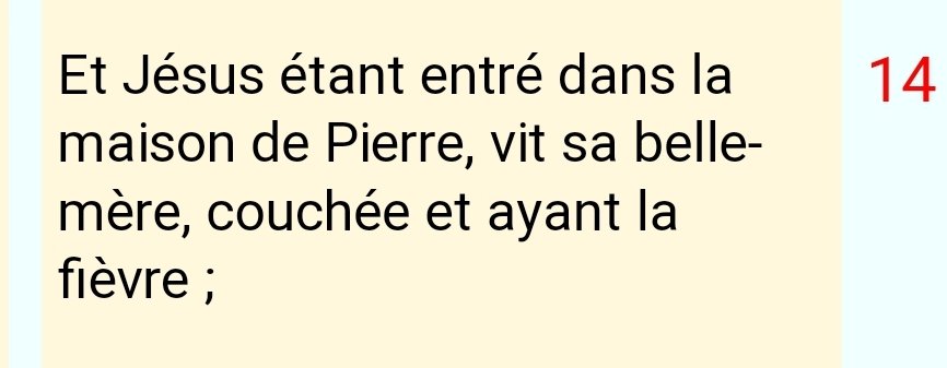 10) Célibat sacerdotal obligatoire en occident et barbeLe mariage du clergé est une pratique apostolique, reconnue par l'Église primitive. On sait que Saint Pierre était marié. « Et Jésus étant entré dans la maison de Pierre, vit sa belle-mère... » - Matthieu 8:14