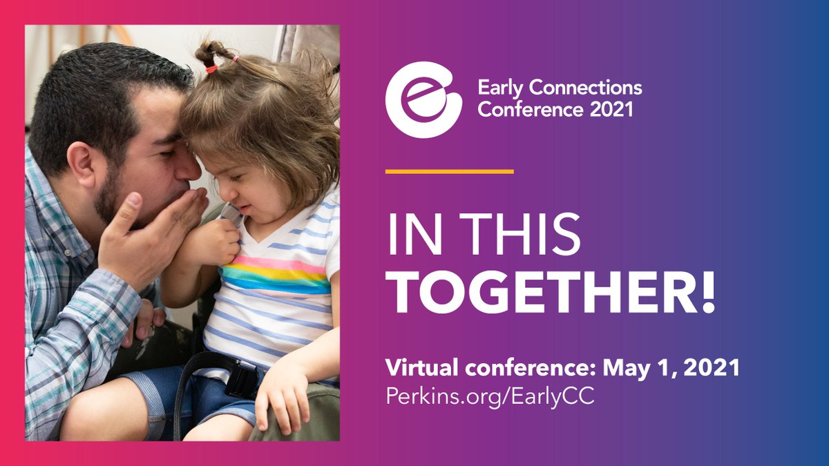 PerkinsVision's tweet photo. Saturday is our annual Early Connections Conference! #EarlyCC is for families of children with #VisualImpairment & the professionals who support them to connect & learn new skills to help each child reach their full potential.
Learn more & register: https://t.co/qtHtOqWzPE https://t.co/CHm1otexIC