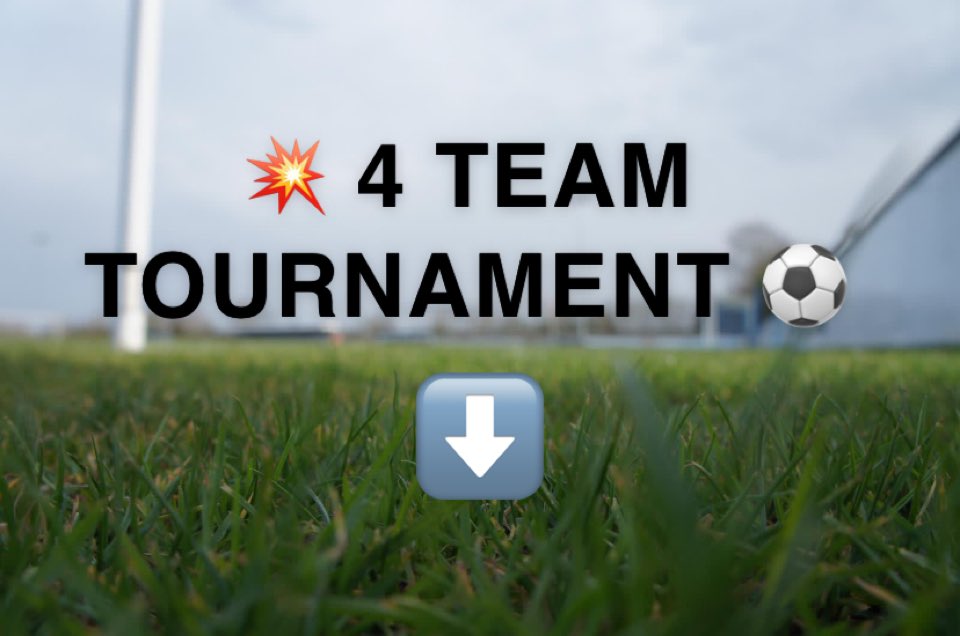 💥If you play for an under 16’s side and looking to play in our 4 Team Tournament DM us now! Or get your manager to contact us! 📥
🏟This event will be hosted at our STFC Home Ground Stadium in May! 🏟