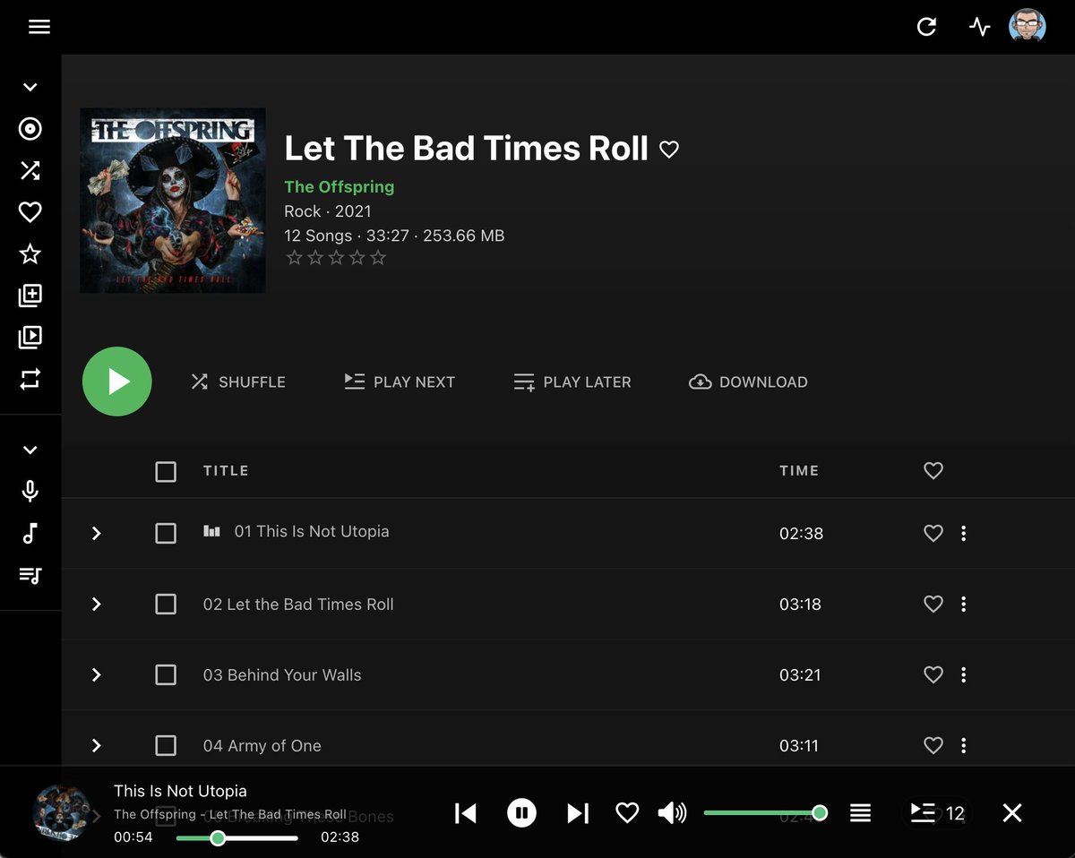 Navidrome tweet media
