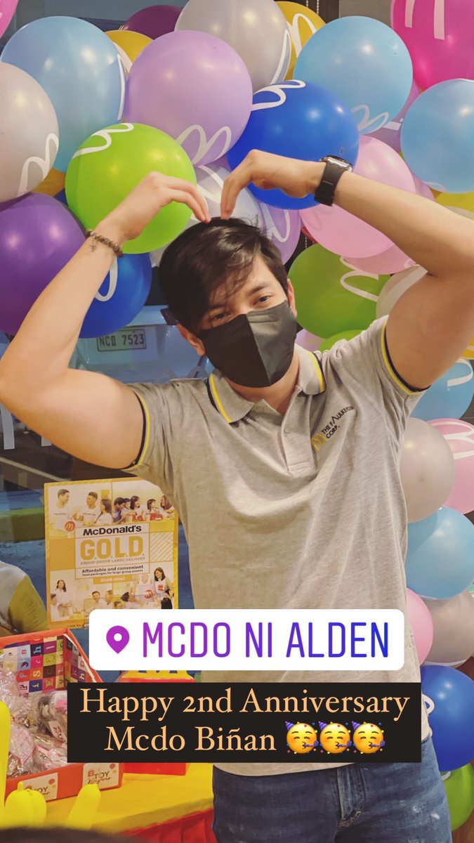 Happy 2nd Anniversary Mcdo Biñan 🥳❤️ #Happy2ndMcDoNiALDEN