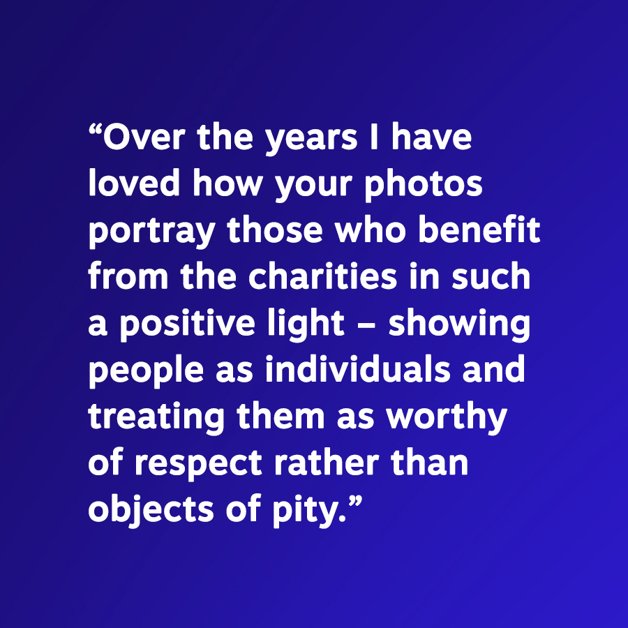 It’s been great to catch up with some of you recently to hear why you support Taking Pictures, Changing Lives. We will be posting your thoughts each day this week. 

We are fundraising to continue our work, find out more: changinglives.photo/fundraising-ca…