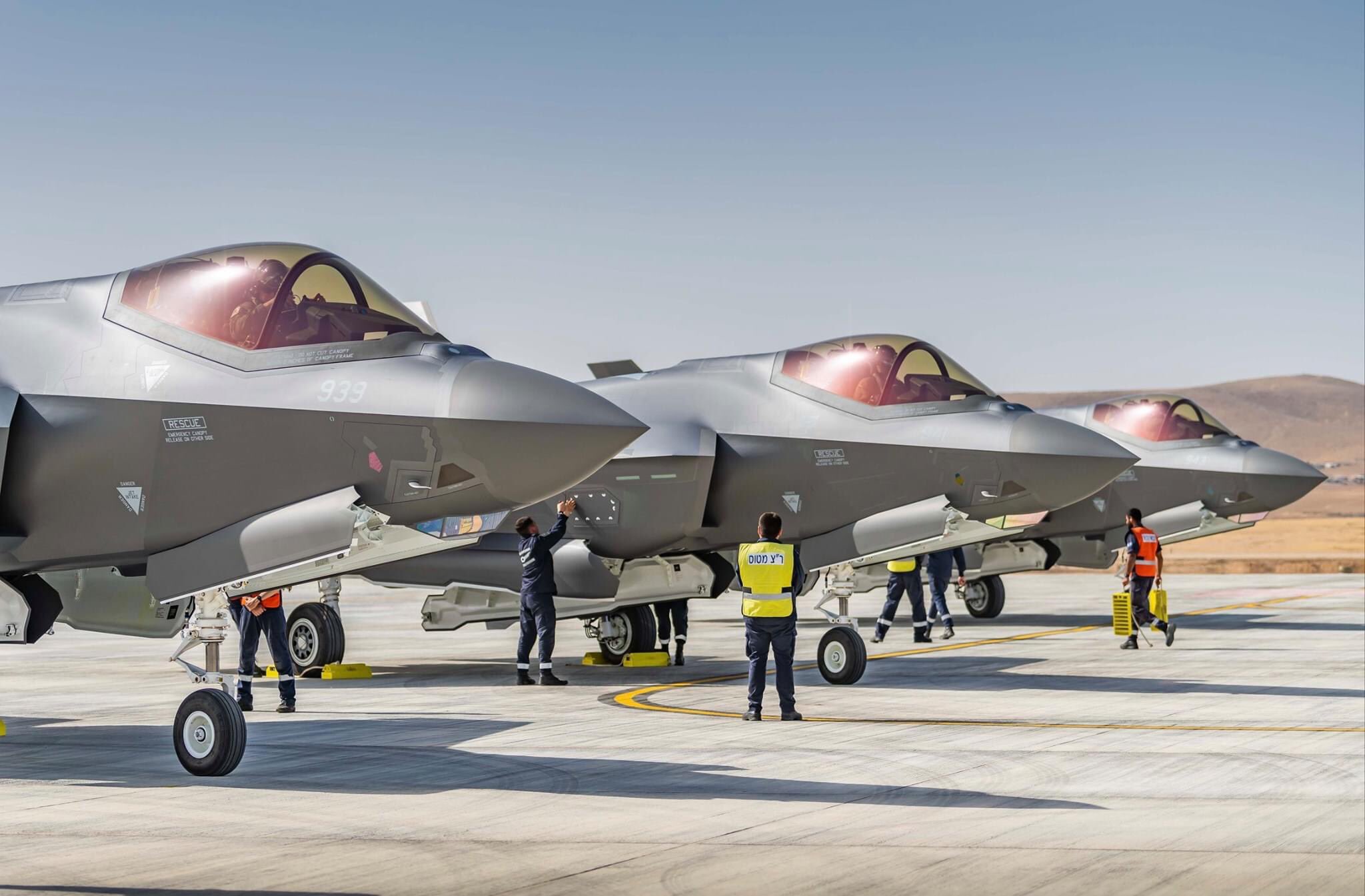 Israel Air Force F-35 fighter jet
