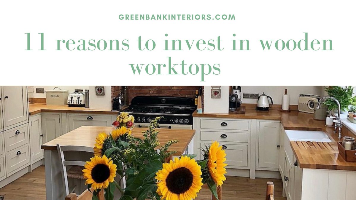 {Ad} My latest blog is now live! 11 reasons to invest in wooden kitchen worktops. greenbankinteriors.com/11-reasons-why… #interiorblogger #kitchenworktops #interiorblog #greenbankinteriors