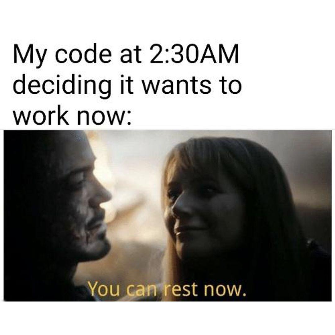 _qu4nt's tweet image. Via @LinuxTechTips on IG
#instacode #programmerhumor #codelife #nerd #engineeringmemes #developer #hack #programmers #javascript #hacked #computermemes #technology #datascientist #webdesign #geek #dev #mechanicalengineering #coder #stackoverflow #entrepreneuership101 #computer