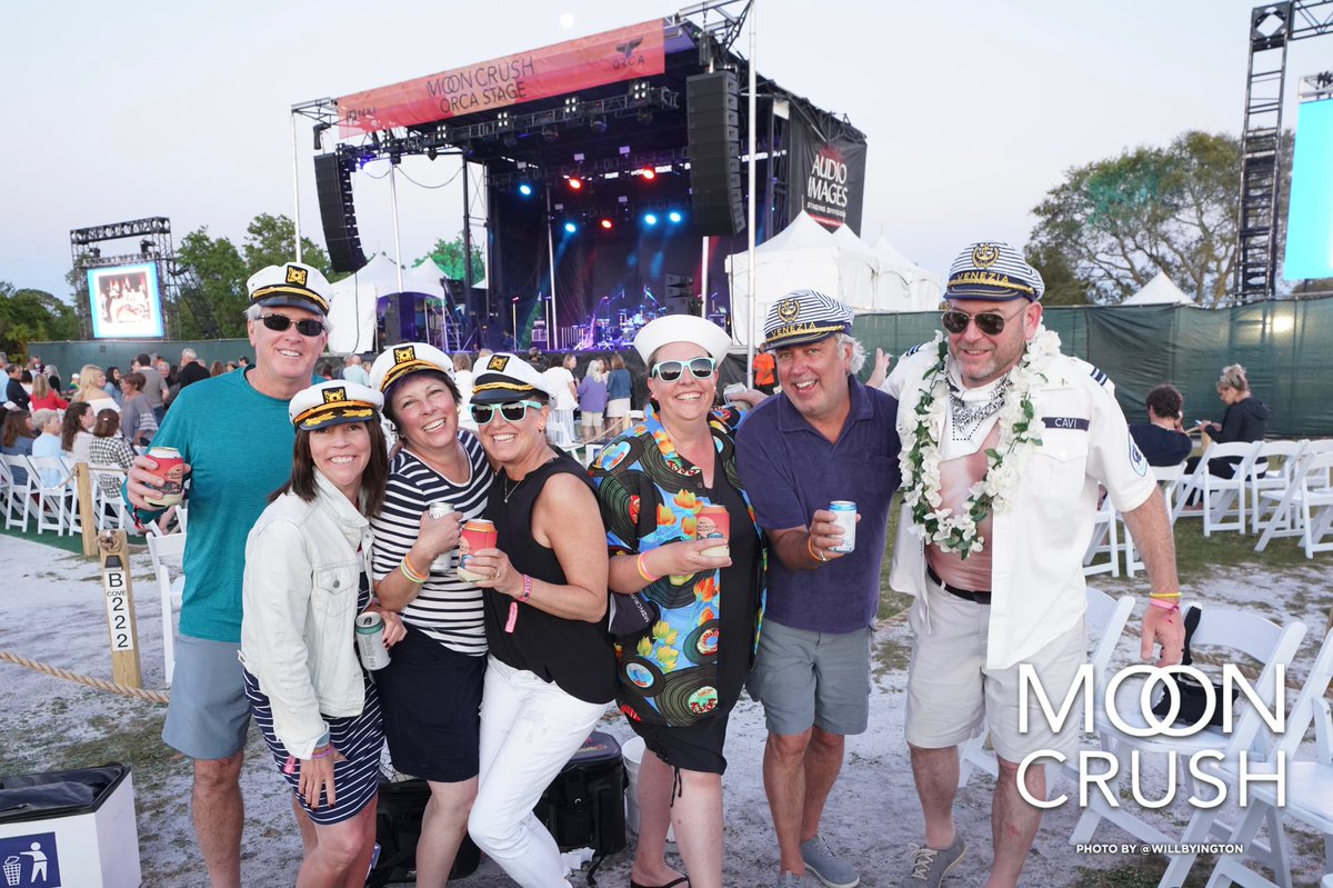 The Pre-Party kickoff to the @MoonCrushLive socially distant festival I’m photographing here in Florida was an absolute blast and seeing live music with a crowd (separated by their very own pods) was incredible! @YachtRockRevue brought the house down as they always do! #MoonCrush