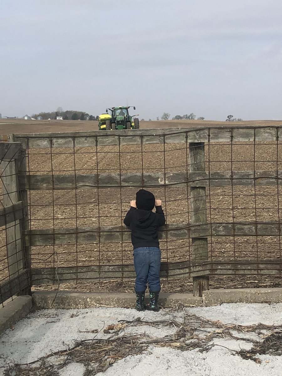 Your time will come my sweet boy. Probably sooner than this mama’s heart will be ready #planting2021 #loveshisdaddy <a href="/JohnDeere/">John Deere USA</a>
