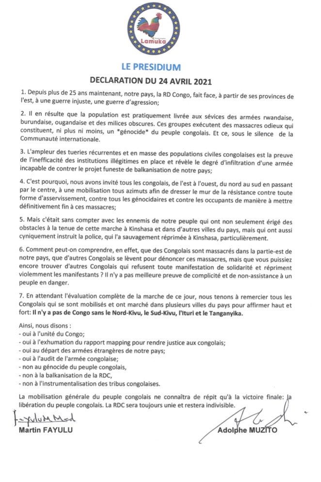 MartinFayulu's tweet image. Il n’y a pas de Congo sans le Nord-Kivu, le Sud-Kivu, l’Ituri et le Tanganyika. La mobilisation générale du peuple congolais ne connaîtra de répit qu’à la victoire finale : la libération du peuple congolais.