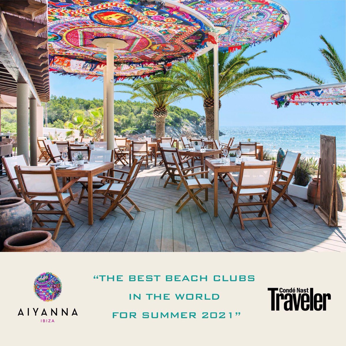 Ibiza Style (@ibiza_style) on Twitter photo Delighted to hear that one of our favourite island venues Aiyanna has been recognized by Condé Nast Traveler as one of the best beach clubs in the world.. Congratulations <a href="/amanteibiza/">Amante Ibiza</a> and all of your fabulous team! Delighted to hear that one of our favourite island venues Aiyanna has been recognized by Condé Nast Traveler as one of the best beach clubs in the world.. Congratulations <a href="/amanteibiza/">Amante Ibiza</a> and all of your fabulous team!