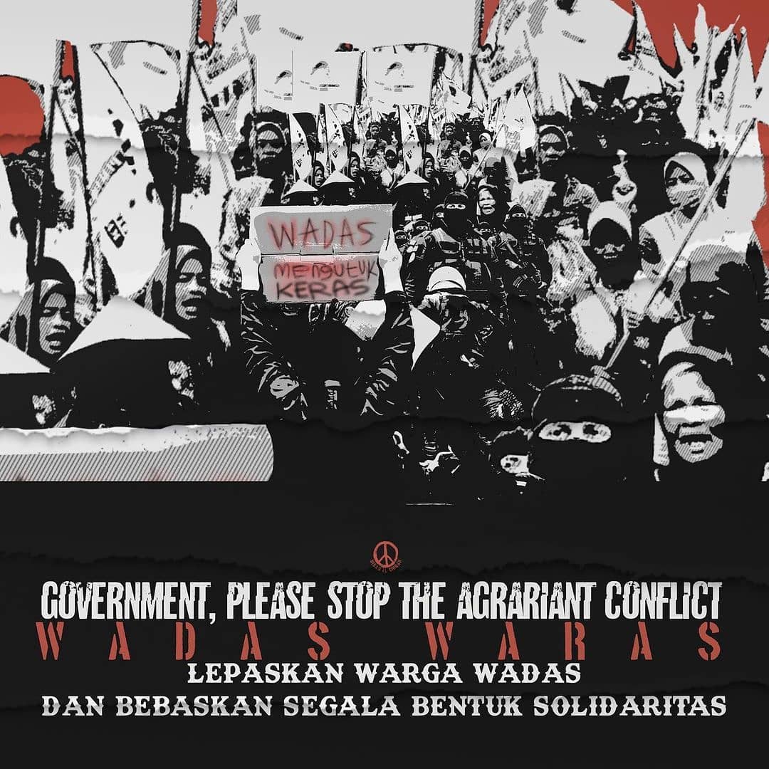 Wadas_Melawan's tweet photo. #Repost @aksikamisanjogja
#ahasave @ahasave
——
Lawan segala bentuk penindasan;
Kobarkan bara api perlawanan!
Ayo, bangun solidaritas bersama warga Wadas!🔥
#SaveWadas
#WadasMelawan
#WadasWaras
#RakusTambangHarusTumbang
#AksiKamisanYogyakarta https://t.co/ZddGTgcNAJ