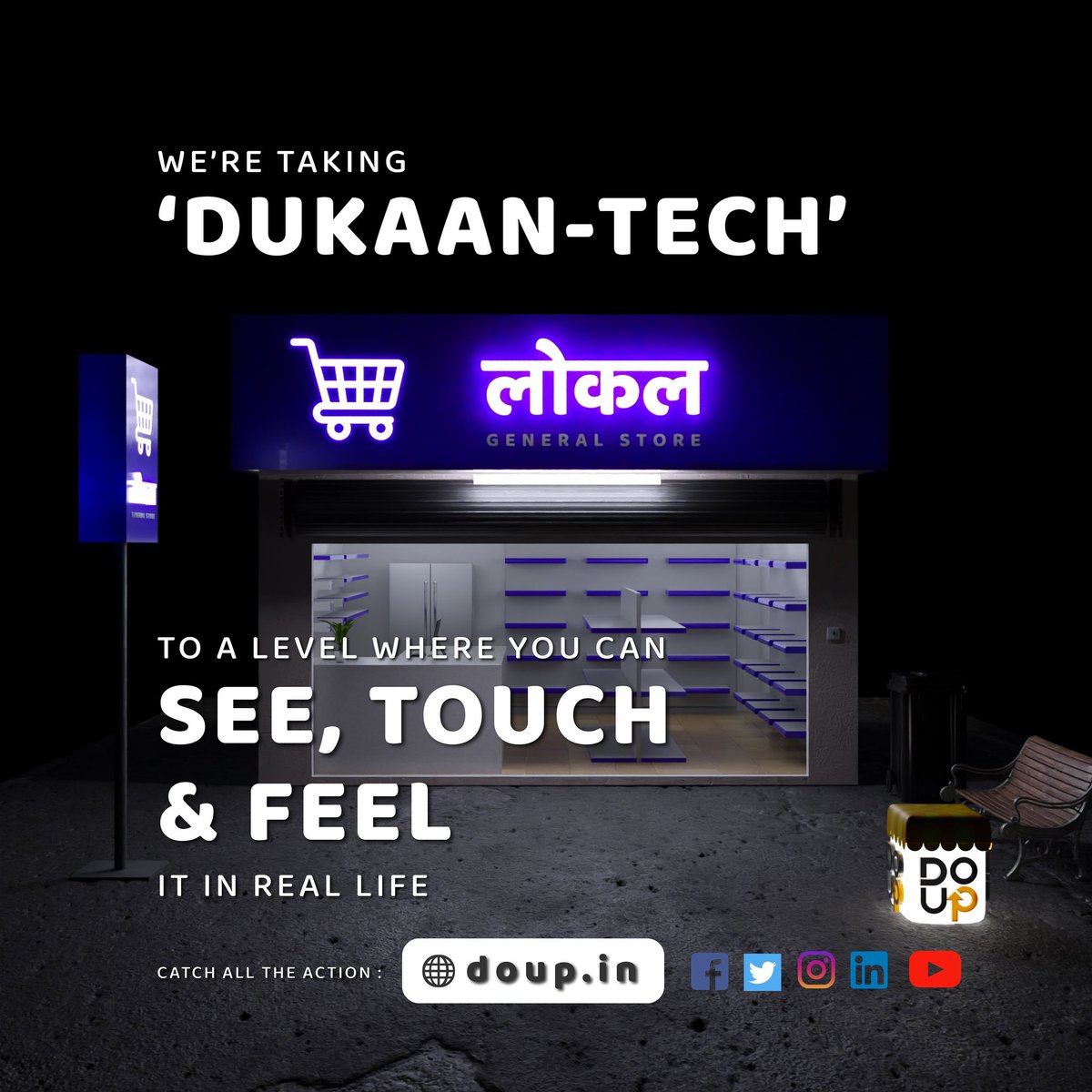 DoUpDesignTech's tweet image. Wanna join the action? Great news we are looking for many levels of collaborations and partnerships. You can : 
- Get on the Website, send us a message 
- Follow and interact on social media channels 
- Share your ideas over email to contact@doup.in 
#DoUpDesignTech 
#DukaanTech