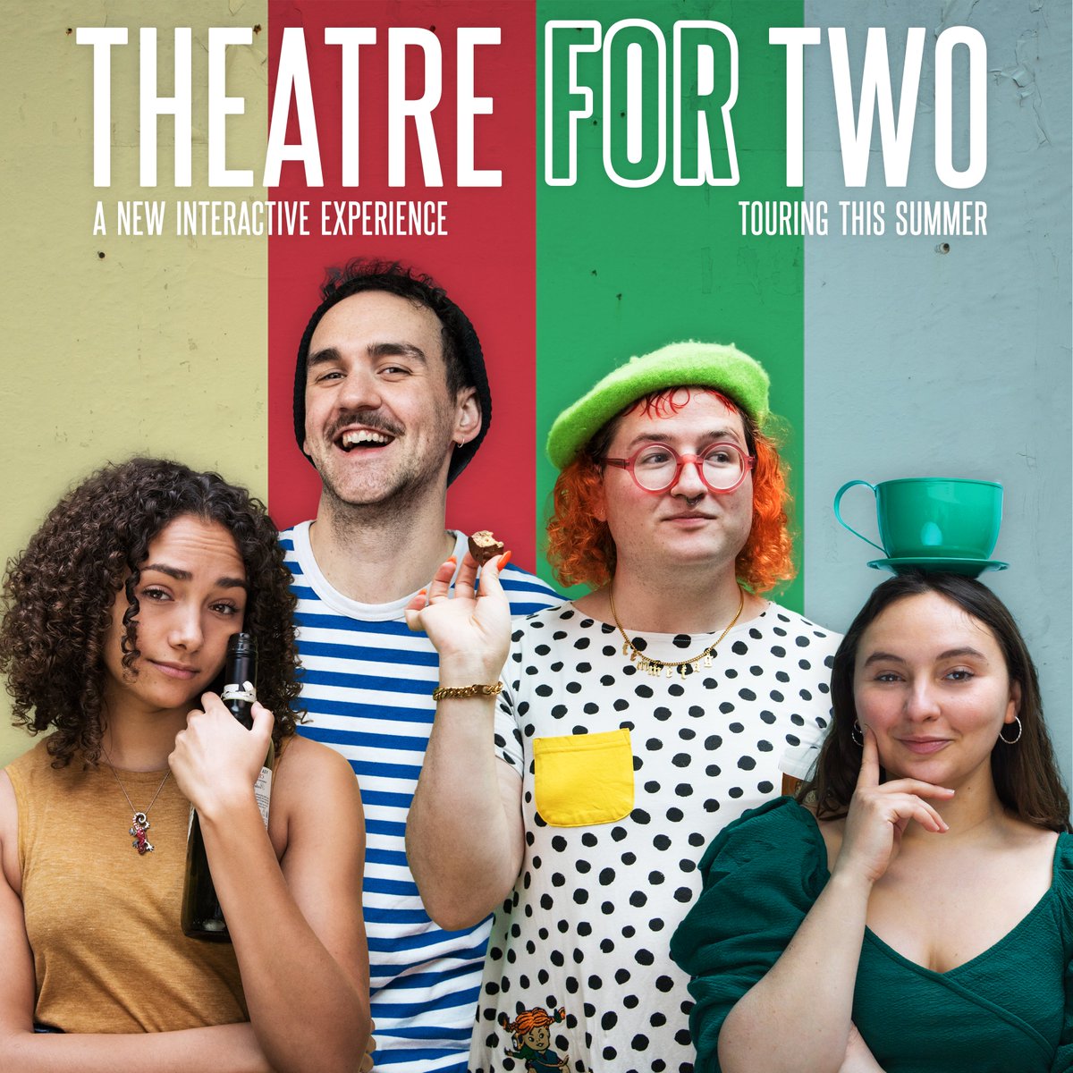 NEW SHOW ANNOUNCEMENT!

THEATRE FOR TWO is a new interactive experience feat. 4 micro-plays.

Written by the most exciting up-and-coming talent, each short play plunges you into a surprising interaction celebrating the absurdity of human connection.

weare-kilter.co.uk/theatre-for-two