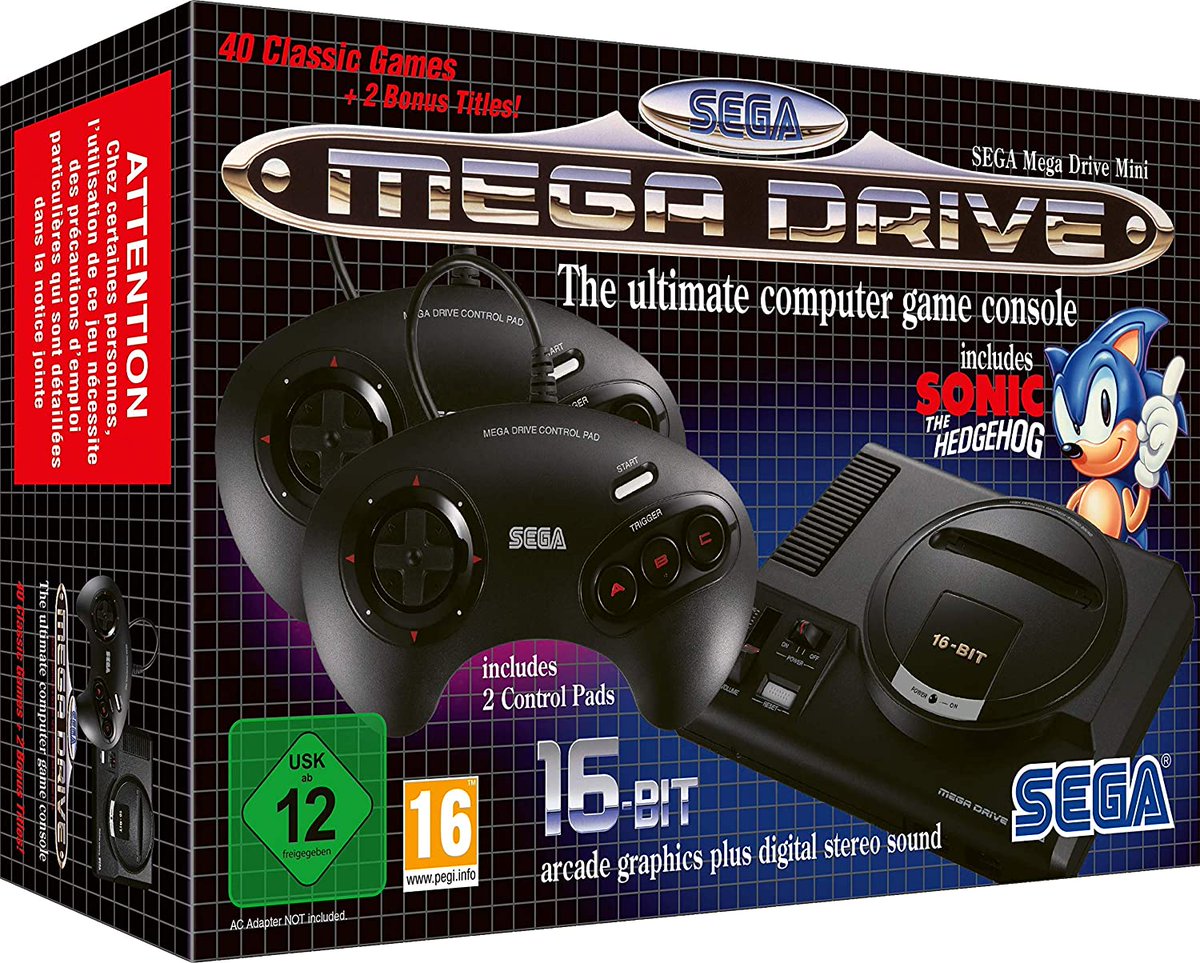 PLAYERSOFTHEWO2's tweet photo. MEGADRIVE MINI
#PlayersOfTheWorld🎮 #SEGA #MegadriveMini #Megadrive #Consoles #Consolas #GameConsoles #Videoconsolas #TheGameUnitesUs #ElJuegoNosUne

👉🏻https://t.co/0qrePrJ94P https://t.co/apJMePb8wJ