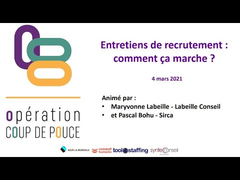 ConseilSyntec's tweet image. [REPLAY] Les entretiens de #recrutement, comment ça marche ? 
Pour revoir notre #webinar #OperationCoupDePouce consacré à cette étape incontournable du recrutement, c’est par ici ▶️ youtu.be/AGN6_R_9b8M