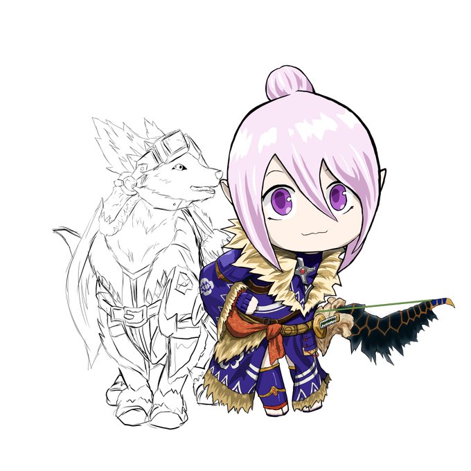 ちびキャラアイコンのtwitterイラスト検索結果