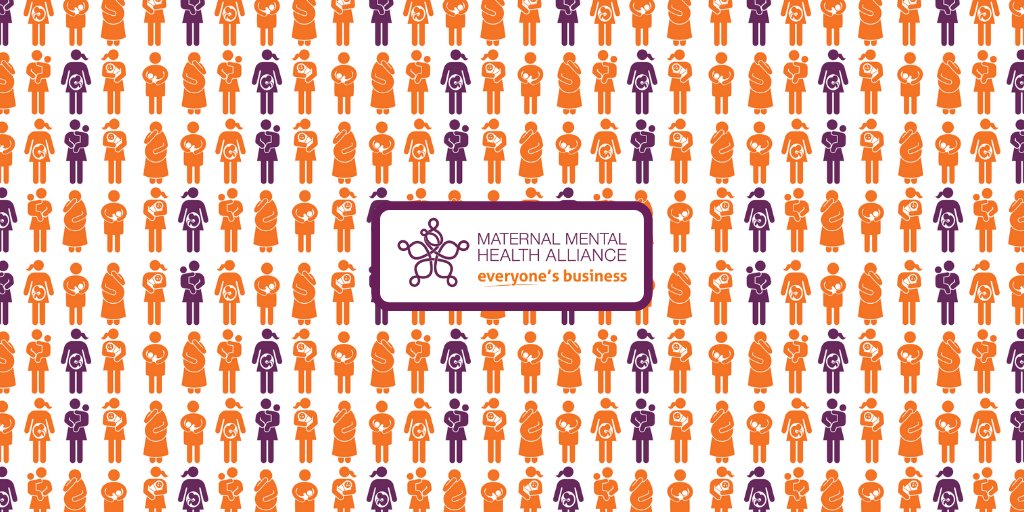 More than 1 in 10 women will experience maternal mental health problems.

We call for the mental health of all women to be monitored, discussed and treated in the same way as her physical health before, during and after pregnancy. #EveryonesBusiness #MaternalMHmatters