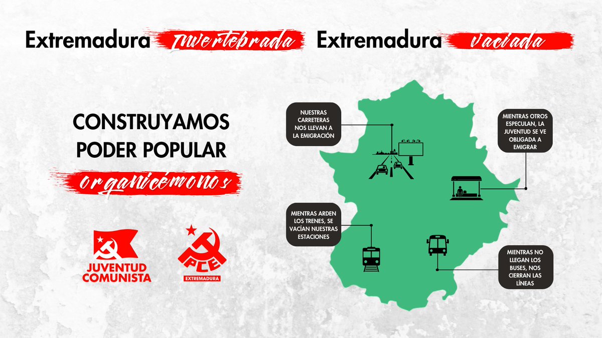 PCE Extremadura tweet media