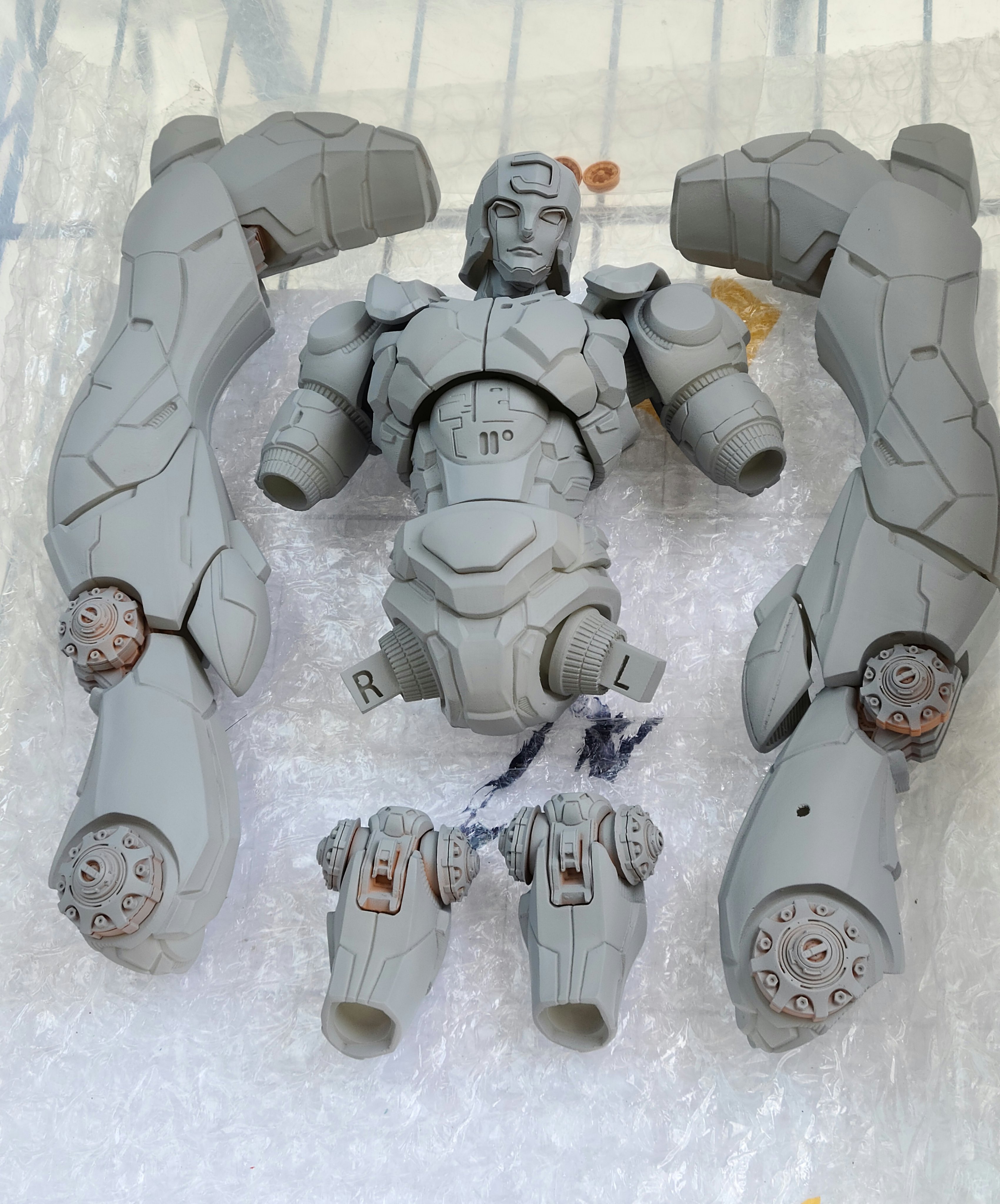 未組立 プラレス三四郎 柔王丸 1/1スケール MERSA WORKS