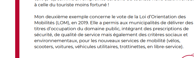 Tout le reste de la tribune se limitera a des banalités sur les mobilités, taxes sur les touristes qui n'ont plus rien à voir avec le sujet  #saccageparis