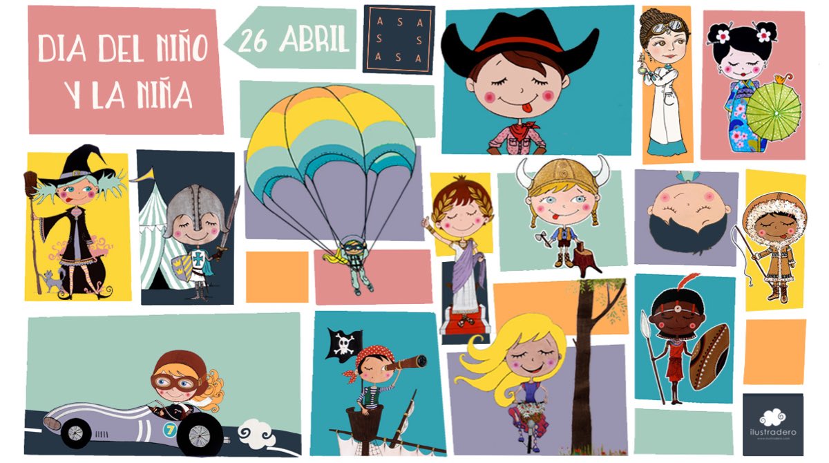 ASAMalaga's tweet photo. ¡Feliz día del Niño y de la Niña!
#DiaDelNiño #DerechosDelNiño #derechosdelainfancia #derechosniño #Niña #Niño #ASA #ASAMALAGA
#AltasCapacidades #AACC #NEAE
#talento #Talentos #TalentoSimple #TalentoComplejo #Sobredotación #gifted #integracion #diversidad @ilustradero_ro https://t.co/eHrwPtfv0F