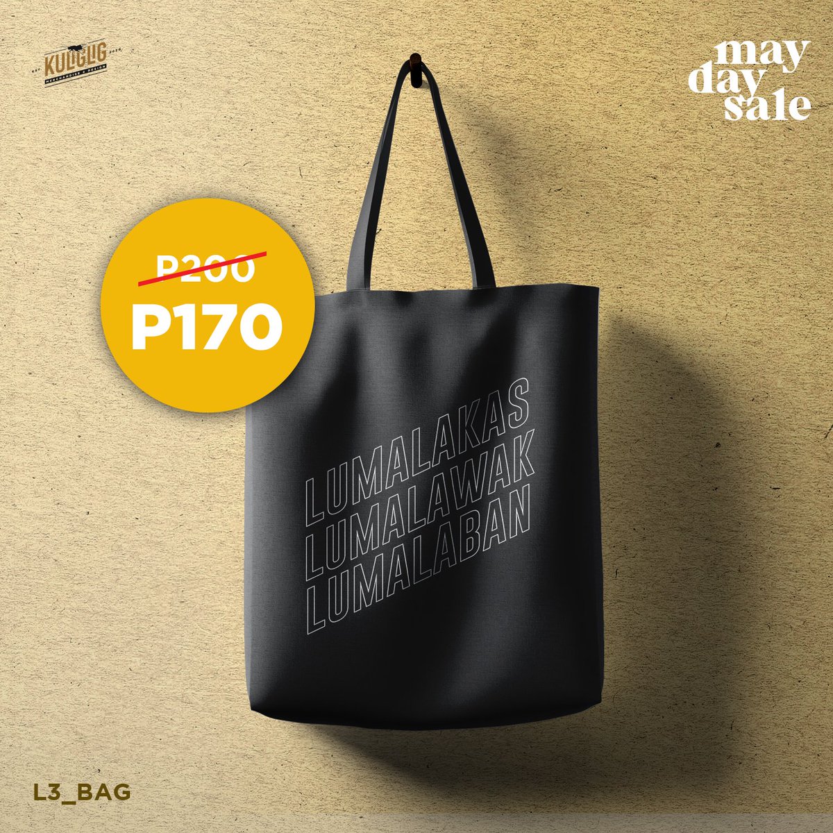 kuligligmerch's tweet photo. ✨ MAY DAY SALE ✨

Enjoy 15% OFF + FREE Makibaka coin purse until May 5, 2021. Message us your order now while stocks are still available. 😉 https://t.co/FTK90a8HMG