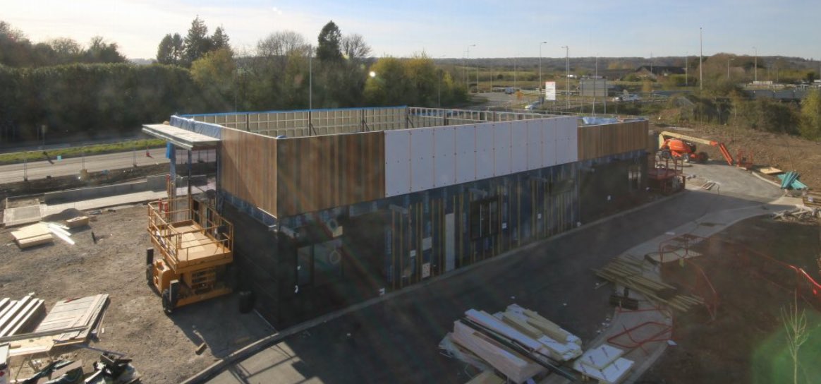 Good progress down at Arc Aylesford on the McDonalds as well as all the prelet warehouses too!