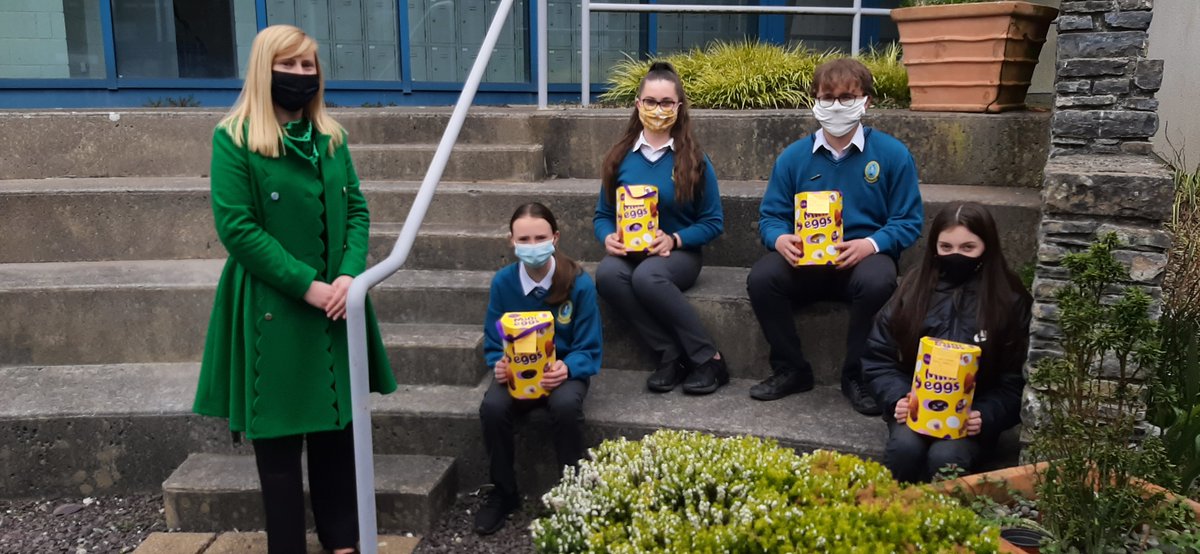 MounthawkMercy's tweet photo. During thee school lockdown Ms O'Leary ran a Spring bake-off competition. Well done to the winners on their stunning creations! https://t.co/Ej3aXnmV4C