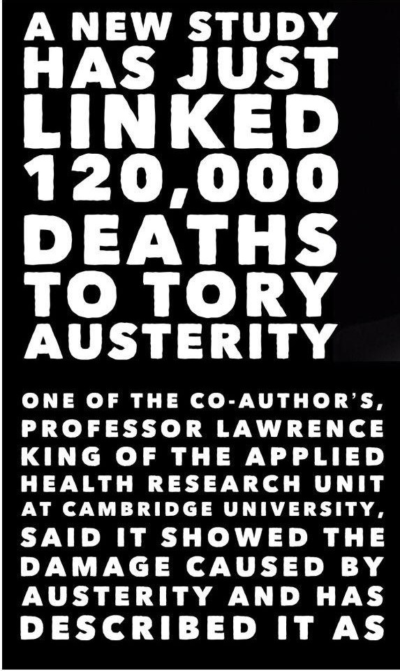 So when Boris Johnson says “No more fucking lockdowns: let the bodies pile high in their thousands”, or jokes about having to "clear the dead bodies away" to make way for 'business opportunities', please keep in mind Britain's largely avoidable  #COVID &  #austerity-related deaths.