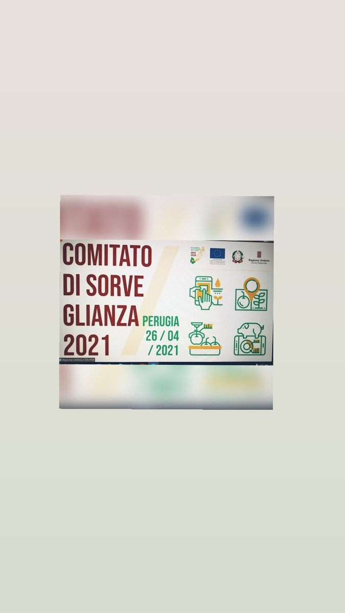 Partecipiamo come componente #Mipaaf al#Comitato di Sorveglianza della Regione Umbria#PSR2014/2020#26aprile