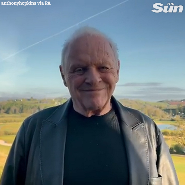 Sir Anthony Hopkins gives Oscars acceptance speech a day late and pays tribute to co nominee Chadwick Boseman