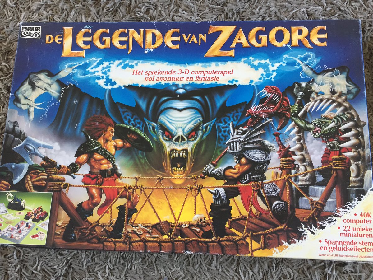 Finally I have obtained Legend Of Zagor. The 90s toy game you probably never played.