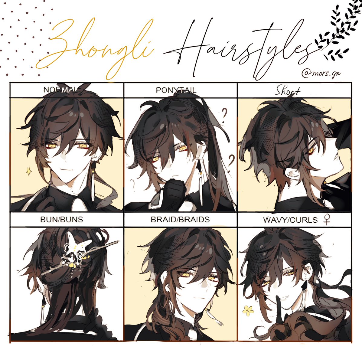 mors_gn's tweet photo. Zhongli vs Hairstyles 😳😳
#zhongli https://t.co/OwGxEIYVFu