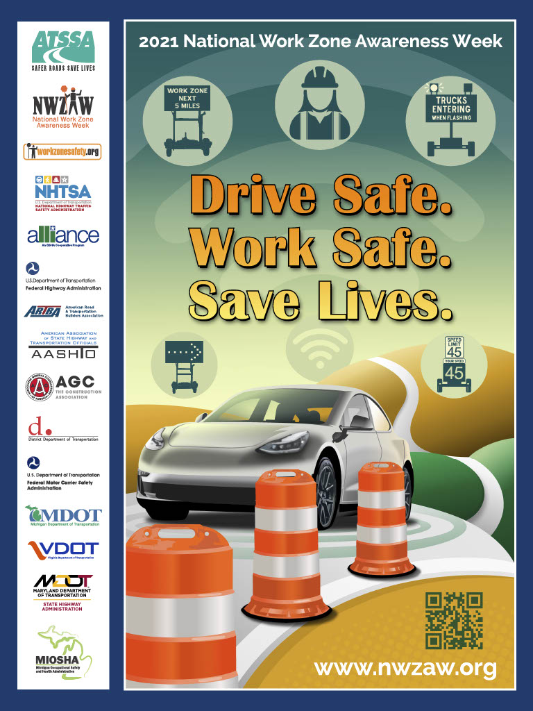 CityofTLH's tweet photo. Today starts National Work Zone Awareness Week. Drivers should use extra caution in work zones, especially when workers are present. If you see the orange work zone signs, slow down and stay alert. #DriveSafeWorkSafe https://t.co/tE2fzTgjl4
