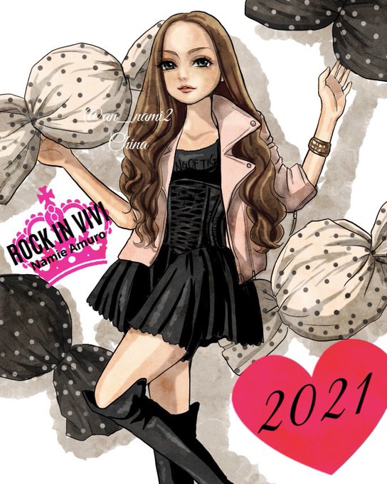 安室奈美恵のtwitterイラスト検索結果