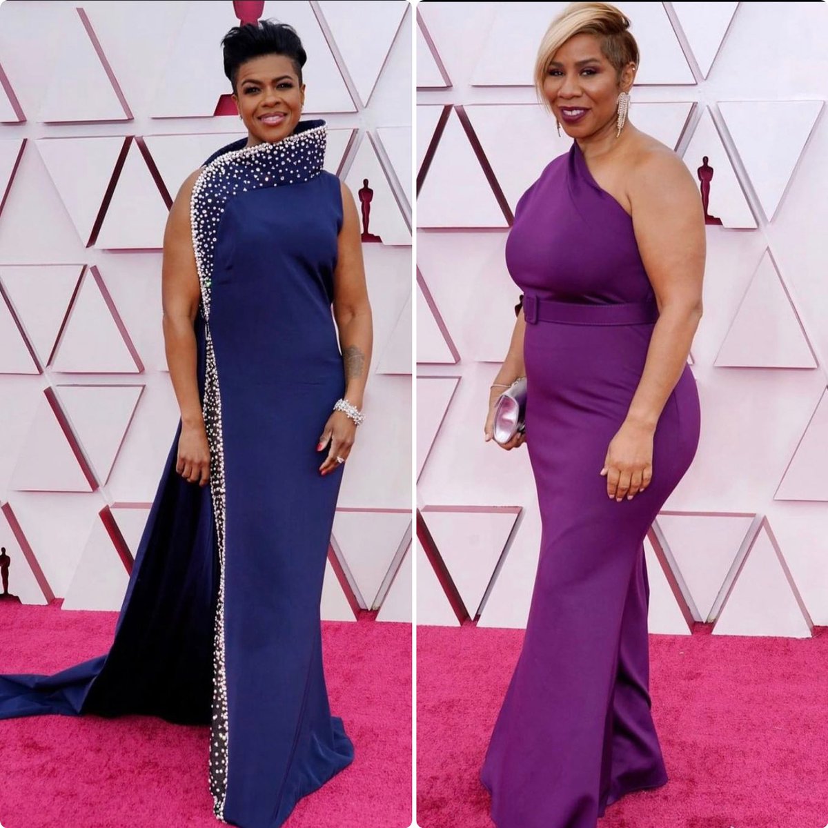 #mianeal &  #jamikawilson First Black Women to win Oscar in Hair & Makeup #MaRaineysBlackBottom #Oscars