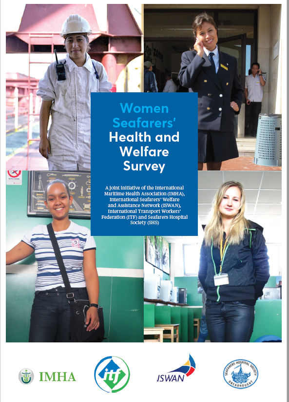 Did you know that in 2015  #SeafarersHospitalSociety worked with the IMHA,  @iswan_org and  @ITFglobalunion on the Women Seafarers Health and Welfare Survey? Today's THREAD is on the findings of this report, the importance of  #WomenInMaritime, & what we do at  #SHS to help: