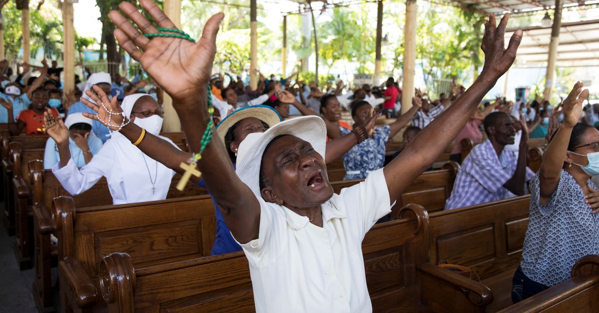 Reuters's tweet photo. ‘Descent into hell’: Kidnapping explosion terrorizes Haiti https://t.co/AOw0frj5R8 https://t.co/xfv291L8wT