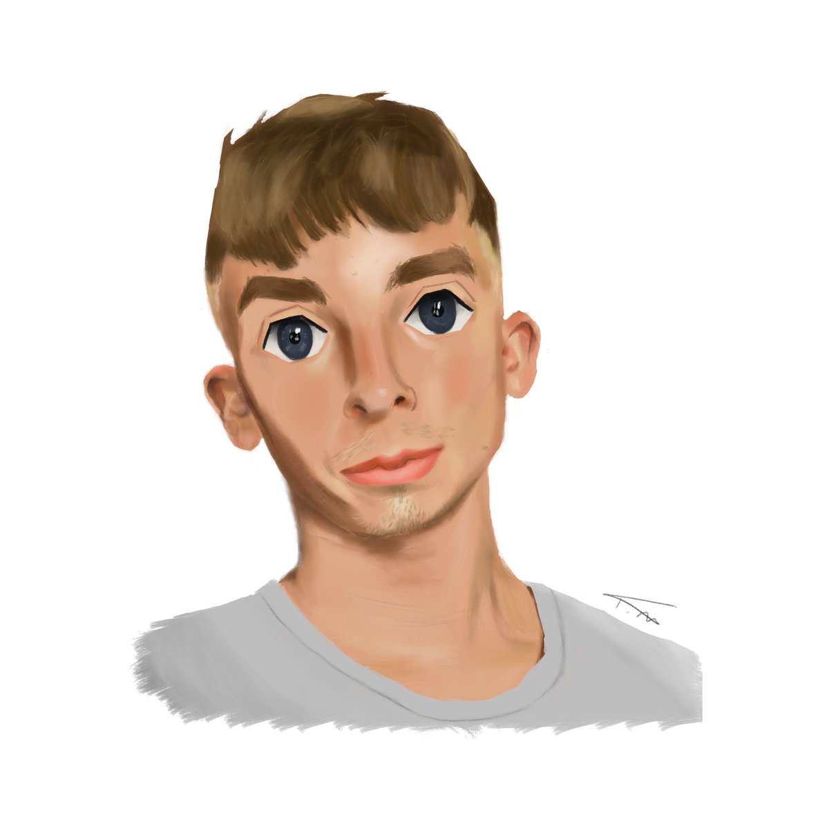 New showreel soon so thought I’d update the portrait 🖌
#drawing #sketch #painting #digitalart #art #digitalpainting #selfportrait #portrait #logo #brand #me #animator #animators #artist #3danimator #3danimators #animation #3danimation #photoshop #pixar #caricature #cartoon #toon