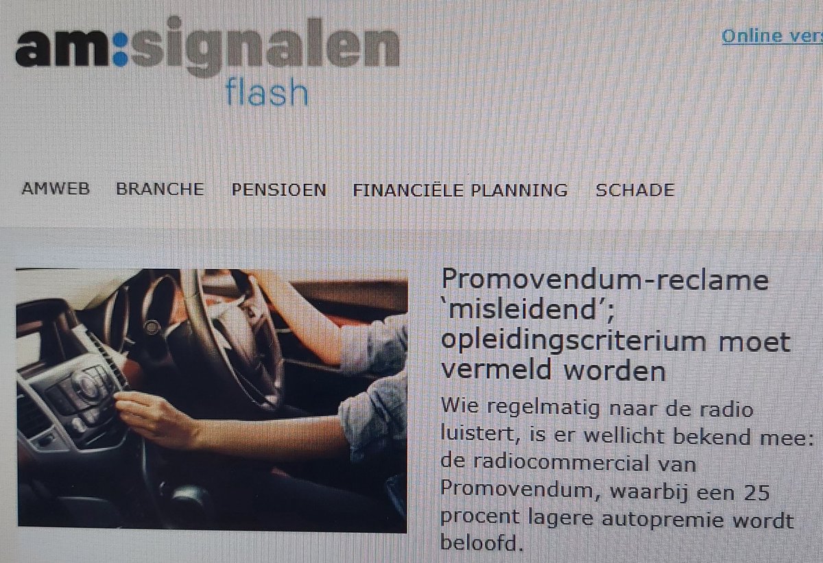 BartBaars1970's tweet photo. Als t te mooi klinkt om waar te zijn, is het vaak ook zo. 🤔 #Autoverzekeringen  #eerlijkduurthetlangst #sinds1929 @BaarsInBusiness @lbgroep @Hoogwerkerverz @klassiekebolide @Schadebutler #Promovendum @AMweb_nl https://t.co/YMKtgxr3t3