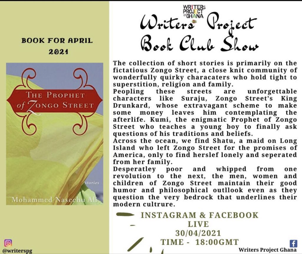 Writers Project Gh tweet media
