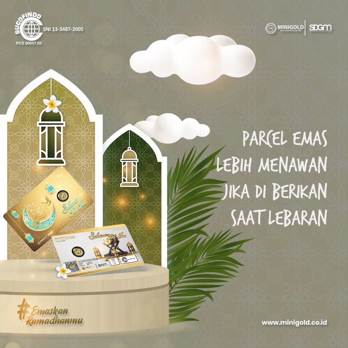 MiniGoldID's tweet photo. Bingkisan istimewa saat idul fitri tiba dan bisa dijadikan tabungan masa depan. 🎁🥰

Bingkisan, kado, atau parsel lebaran dengan Logam Mulia. #Ramadan https://t.co/v5mY6S20wu