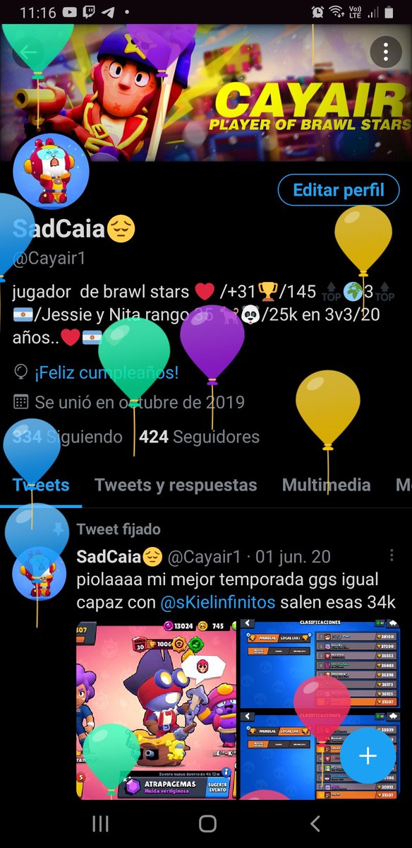 Feliz cumple para mi