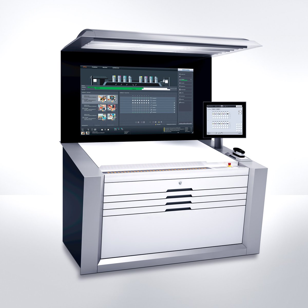 Autonomous print production - The New Prinect Press Center XL 2 with Wallscreen XL enables highly productive cooperation between man and machine and turns operators into process managers for navigated and autonomous printing.

This machine has been a great investment at Fretwell.