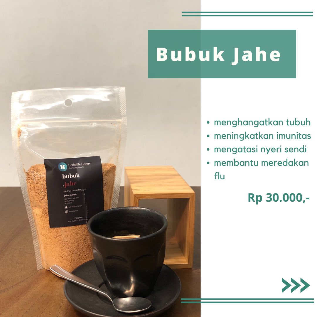 herbatilegroup's tweet photo. Bubuk jahe! Ini jahe bukan sembarang jahe bestie, jahe merah yang.. udahlah banyak banget manfaatnya! Selain bisa membantu menghangatkan harimu yang sepi, jahe ini juga bisa membantu kamu melawan sakit-sakit yang ada di badan juga loh. Penasaran ngga?
#herbatile #jamu #jahe https://t.co/aFnY51Vrre